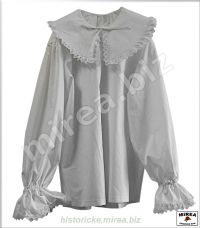 Čipkovaná košeľa bavlnená - (CK-01ba)