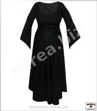 Dámske šaty ľanové MOKUŠA - (DS-06la-Mokusa)