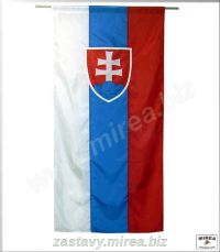 Štátna koruhva Slovenska 60x120 - (SRK-0612pe)