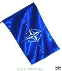 Zástava Nato 150x100 saténová - (NAZ-1510sa-2)