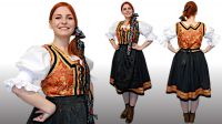 Dámsky folklórny kroj zo Spiša