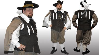 Pánsky barokový kostým