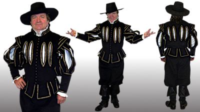 Pánsky šľachtický barokový kostým