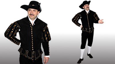 Pánsky barokový šľachtický kostým