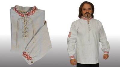 Pánska ľanová košeľa VELES