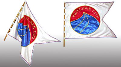 Hornoliptovský kurucký regiment Vavrišovo - historická zástava