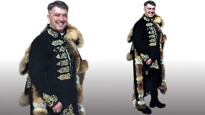Pánsky kožušinový kabát