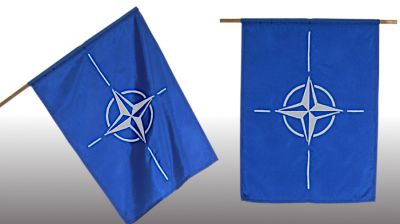 Zástava NATO polyesterová