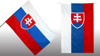 Zástava Slovenskej republiky, materiál bavlna