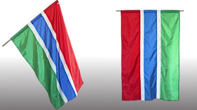 GAMBIA - štátna zástava