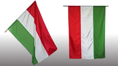 MAĎARSKÁ REPUBLIKA - štátna zástava