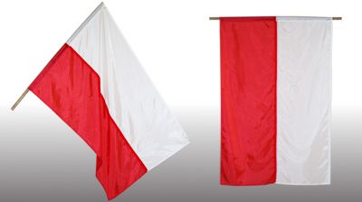 POĽSKO - štátna zástava