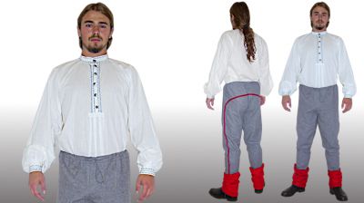 Uhorský vojak - spodný odev