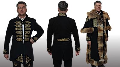 Pánsky uhorský šľachtický odev