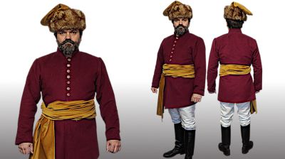 Pánsky uhorský šľachtický odev