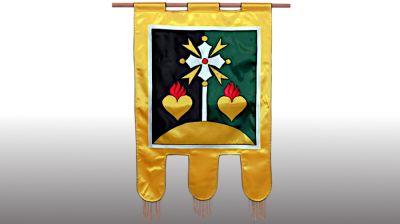 Farnosť Čierny Balog Dobroč - koruhva farnosti