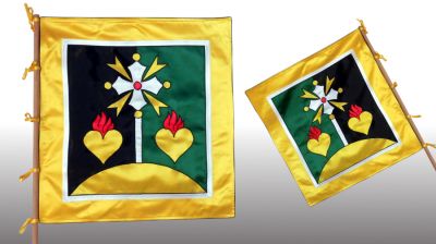 Farnosť Čierny Balog Dobroč - štandarda farnosti